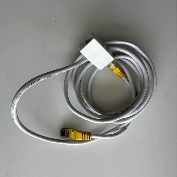 2 Spectrum TV Remotes + Power Adapter+ Ethernet Cables & Video Cables - Picture 7 of 10